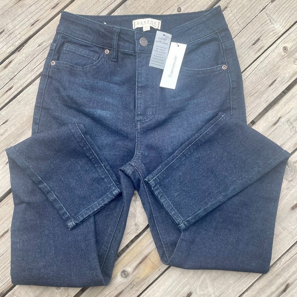 Francesca's Harper Heritage Dark Wash Jeans SZ 26